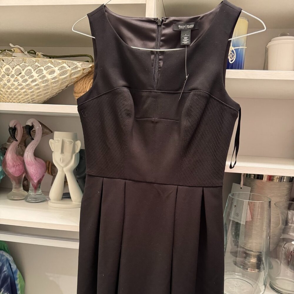 WHITE HOUSE BLACK MARKET BLACK DRESS